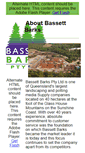 Mobile Screenshot of bassettbarks.com.au